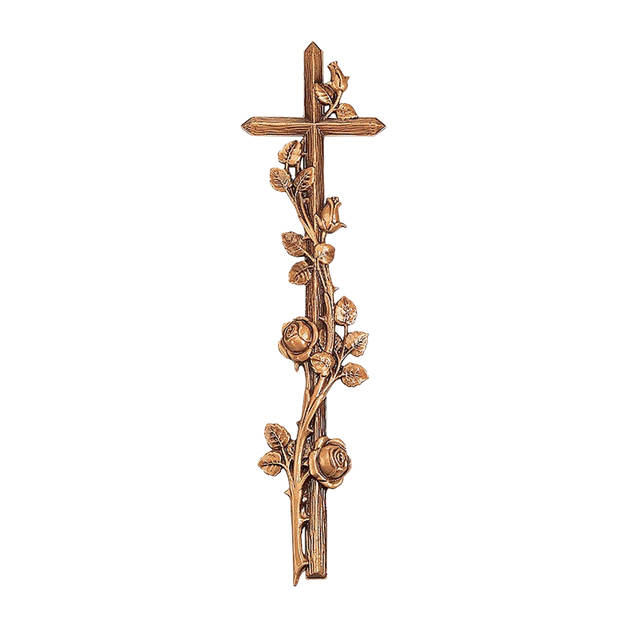 Brass Monument Cross, 39 x 11 cm