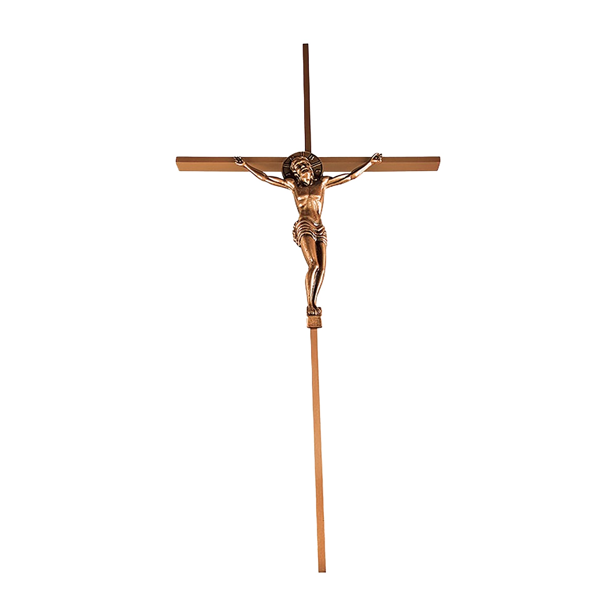 Brass Monument Crucifix