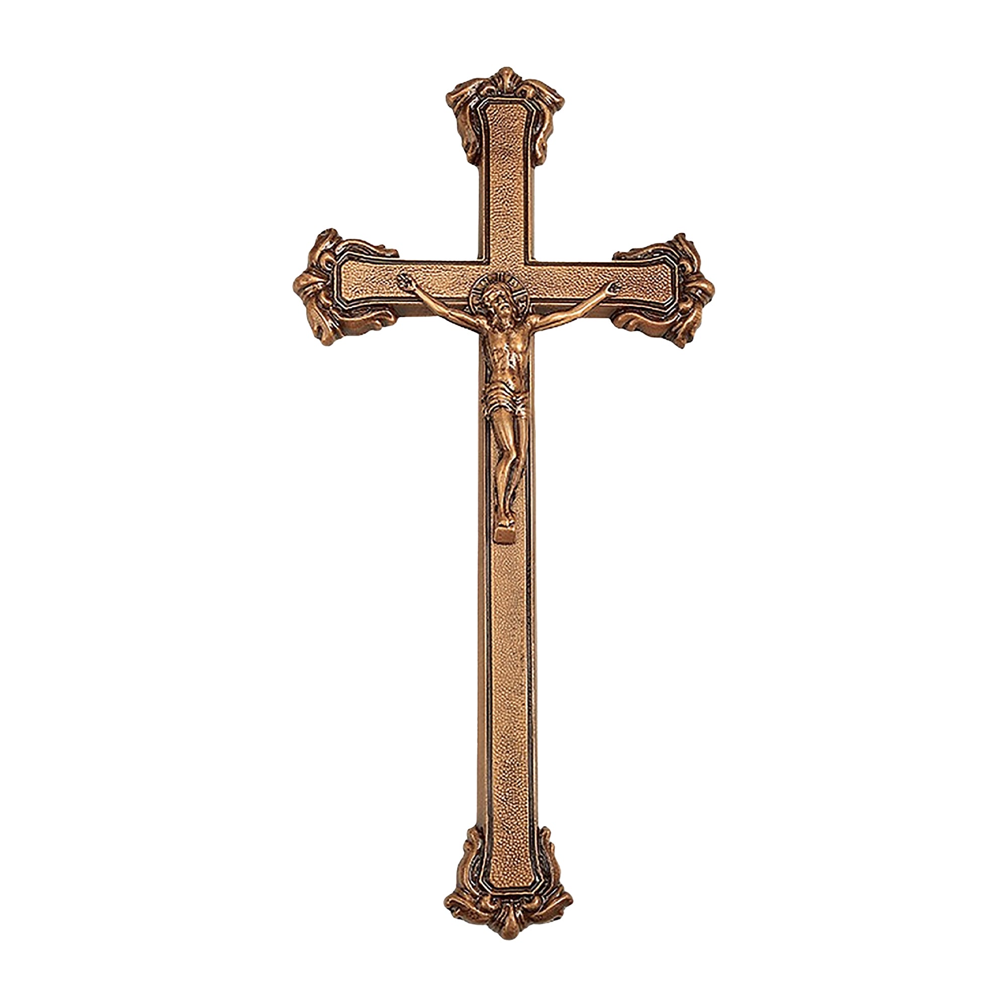 Brass Monument Crucifix