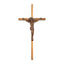 Crocifisso Monumentale in Ottone, 25 x 12,5 cm