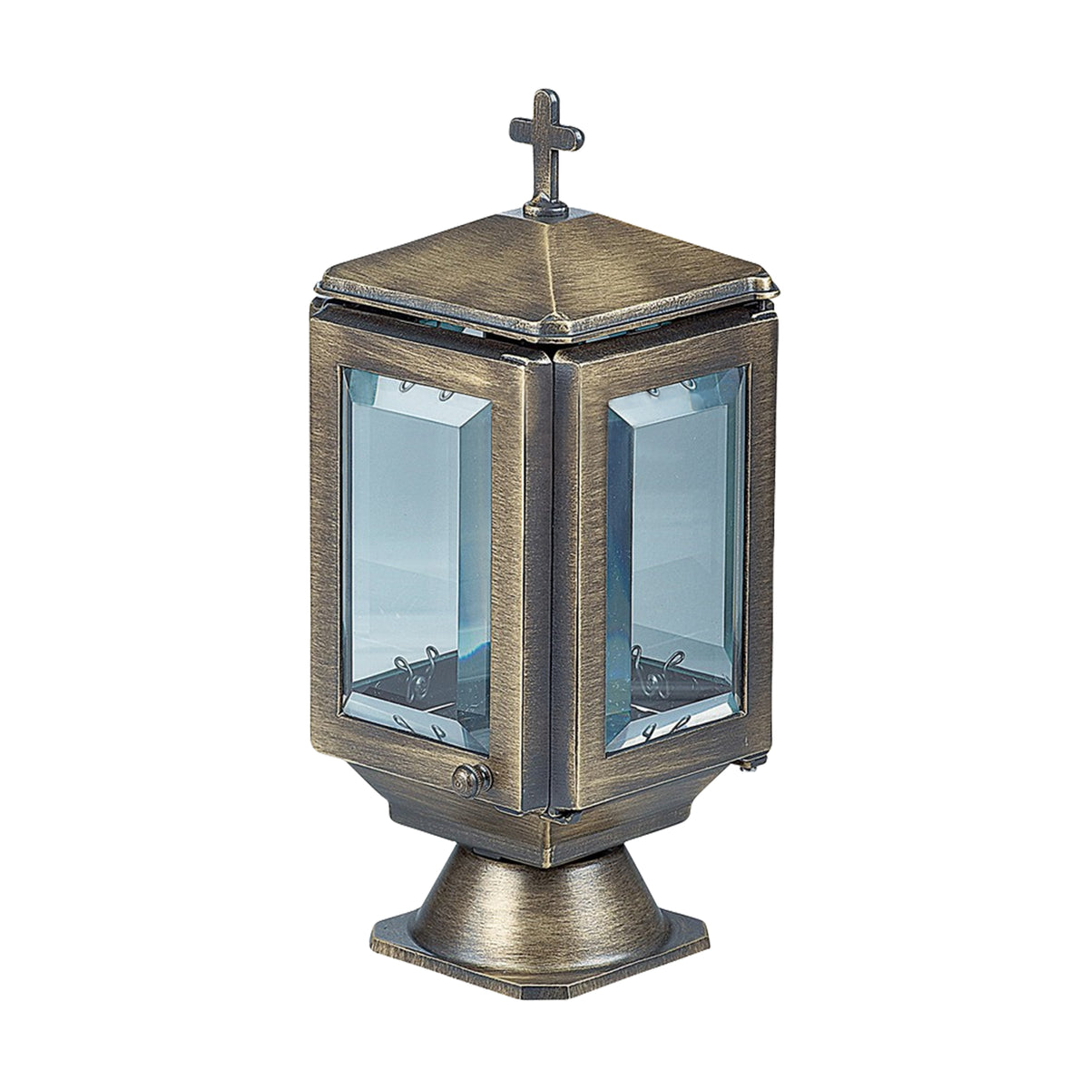 Candle lamp four-sided antique