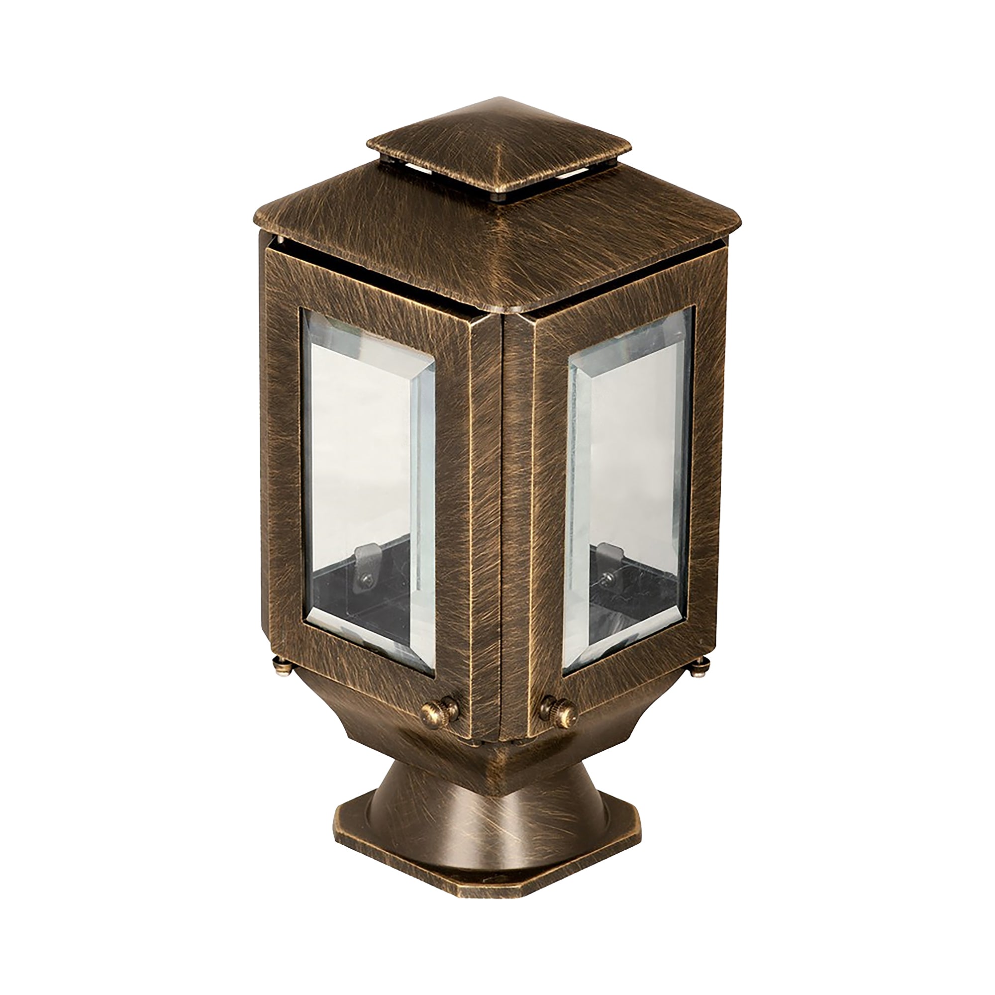 Candle lamp square antique