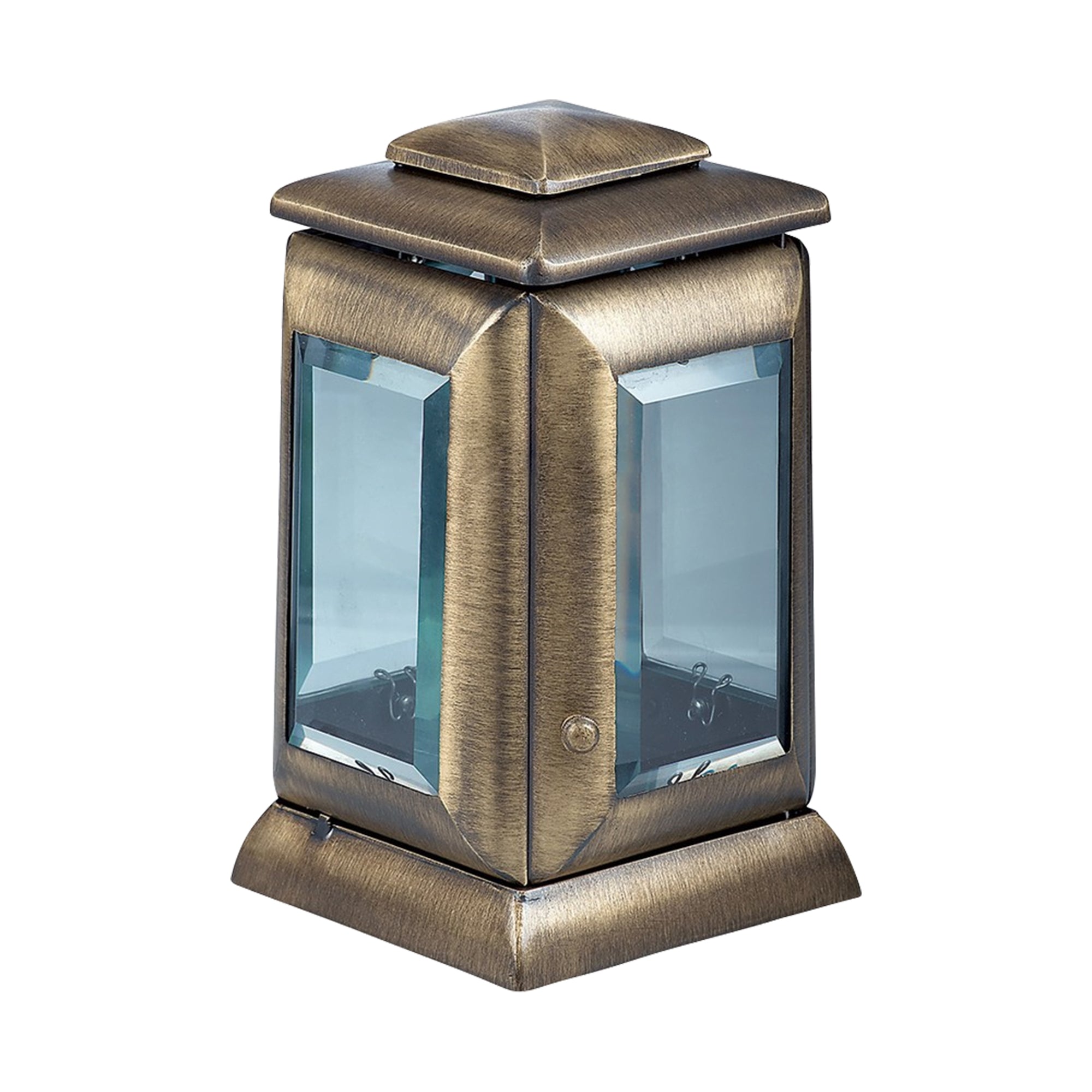 Brass Monument Candle Lamp, 25,5 x 16 cm