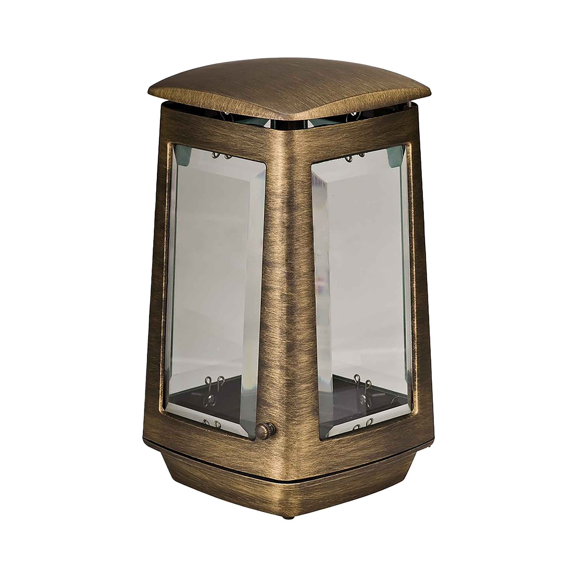 Brass Monument Candle Lamp, 26 X 14 Cm