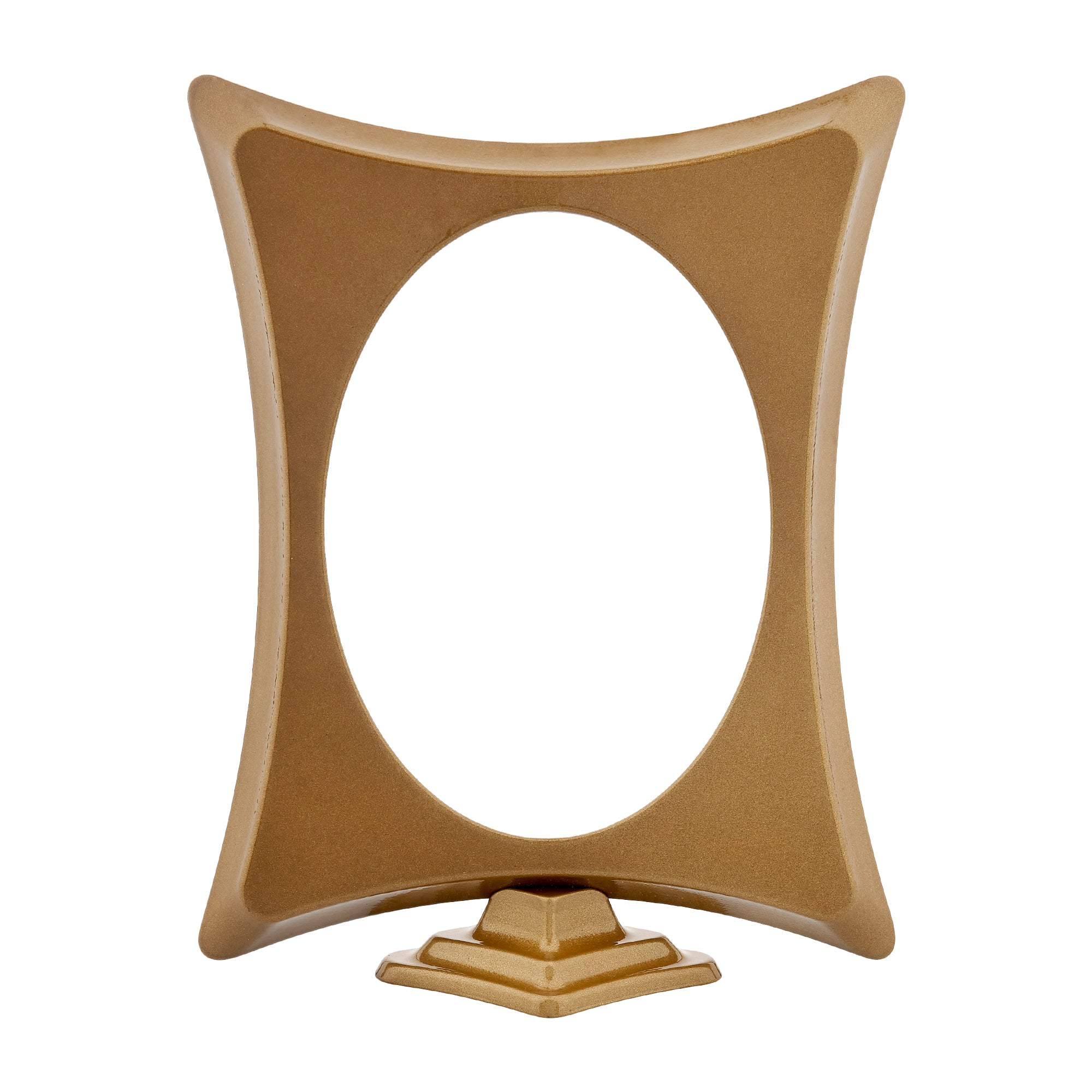 Oval Aluminium Photo Frame 13x18cm with Support