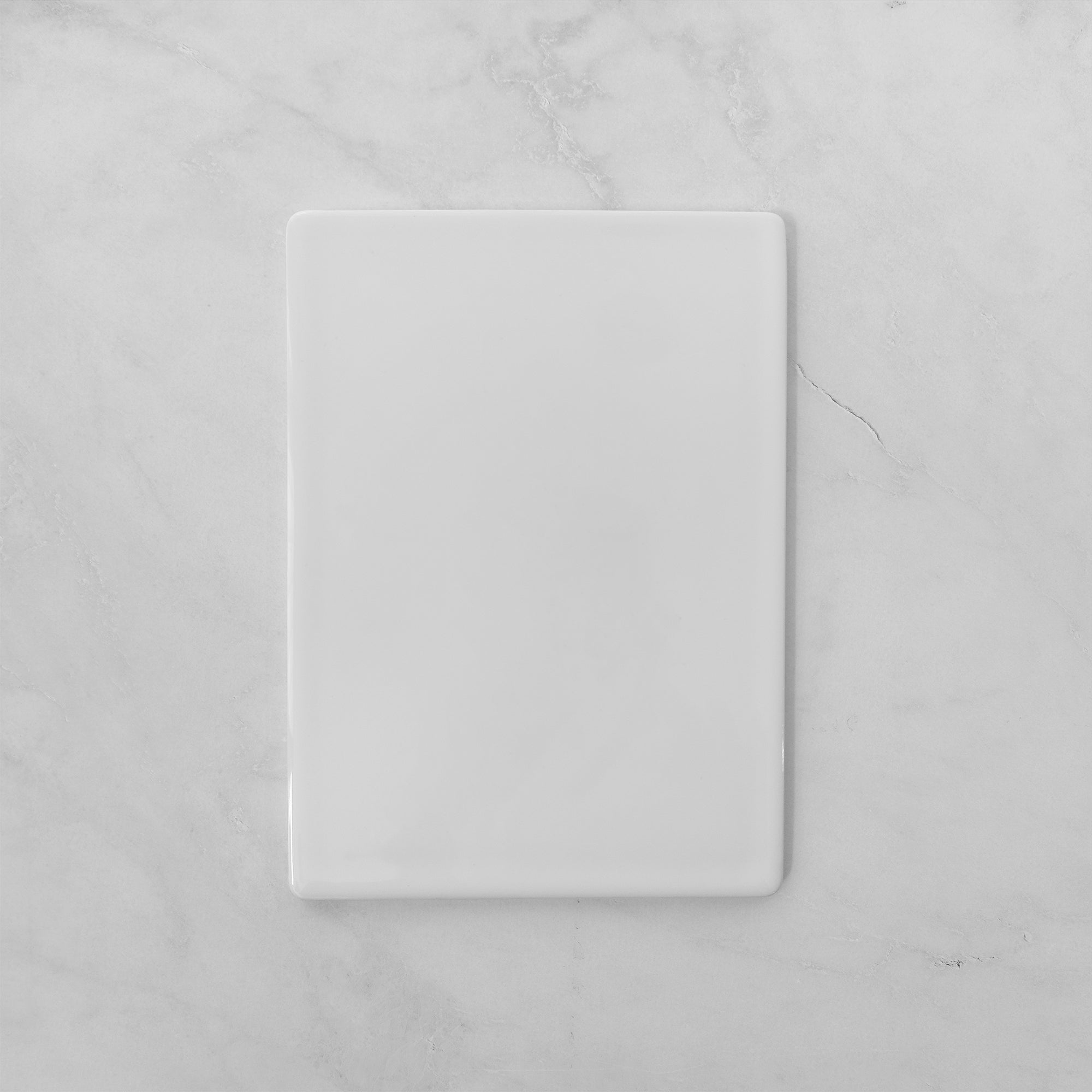 Memorial Ceramic Photo Plaque, 18 x 24 cm – Rectangular Porcelain for Headstones