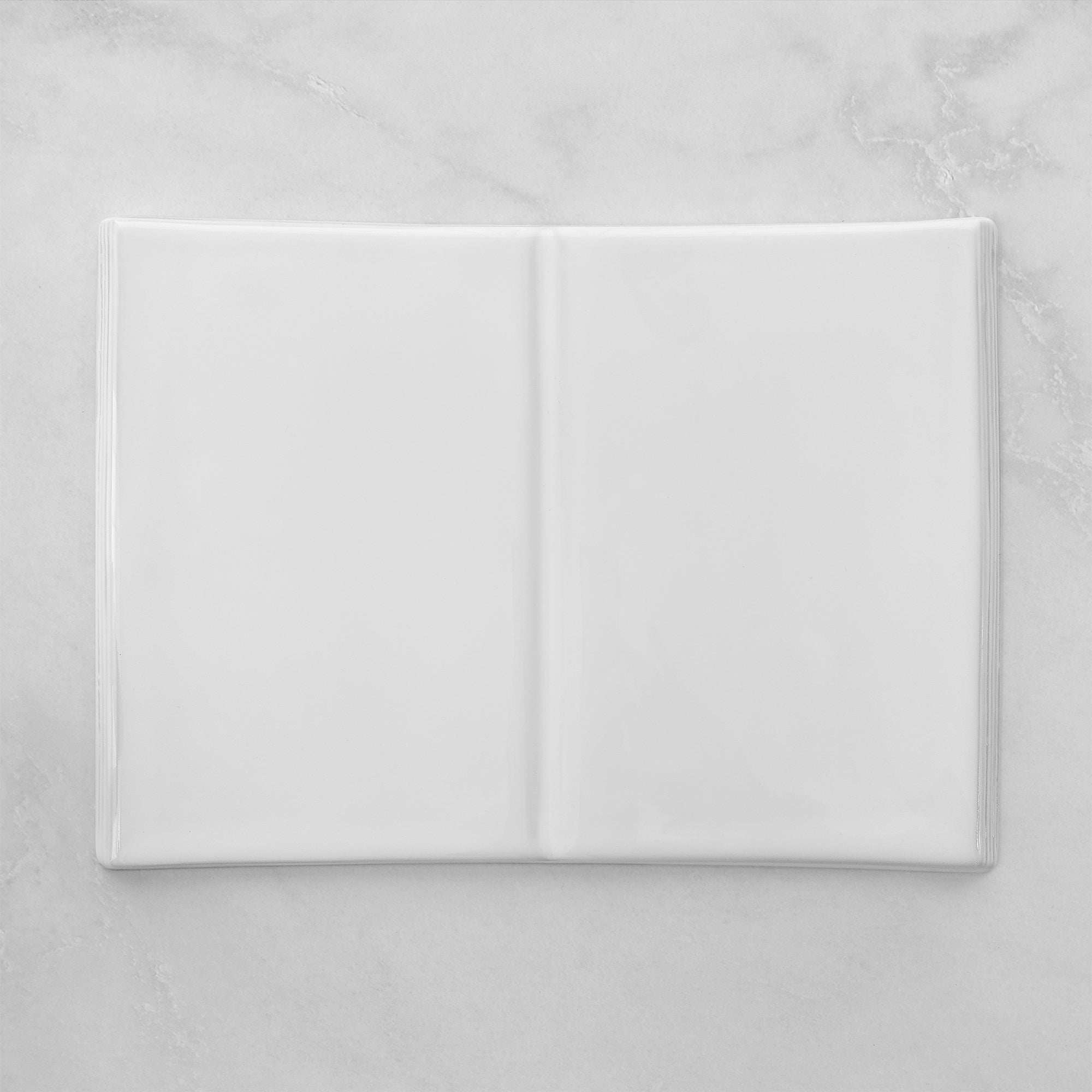 Memorial Ceramic Photo Plaque, 27 x 38 cm – Book Shaped Porcelain for Headstones