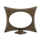 Oval Aluminium Photo Frame 13x18cm with Support