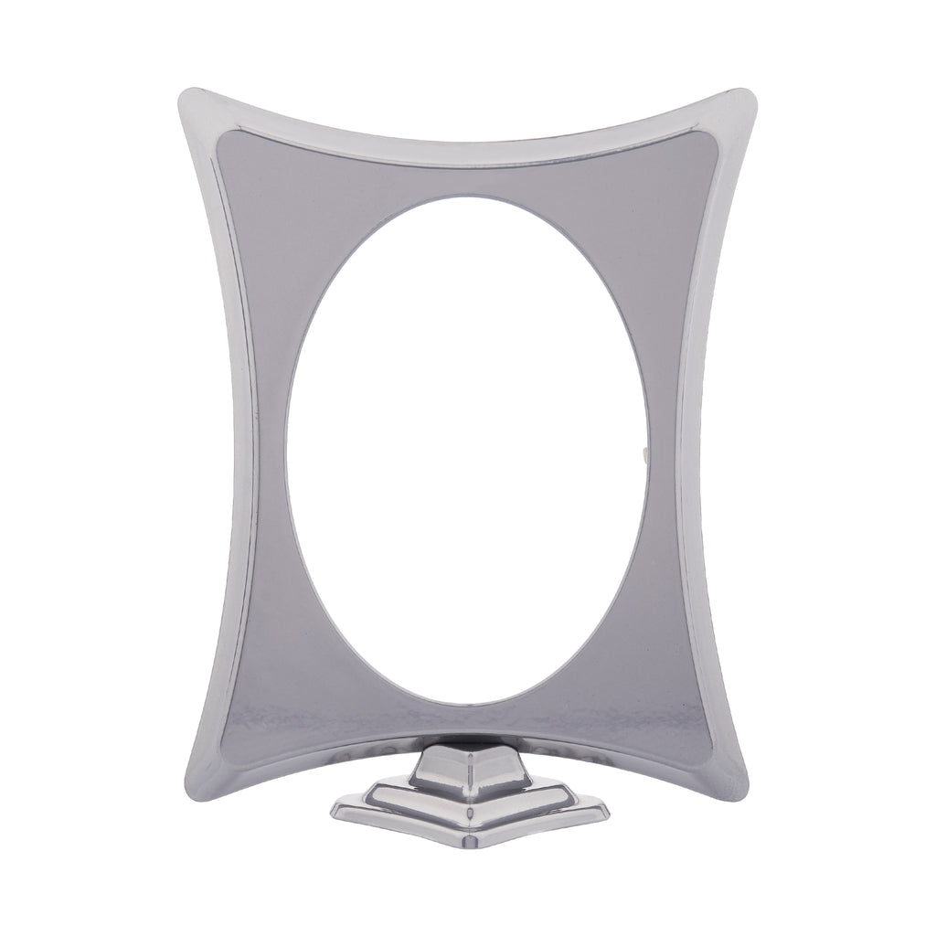 Oval Aluminium Photo Frame 13x18cm with Support