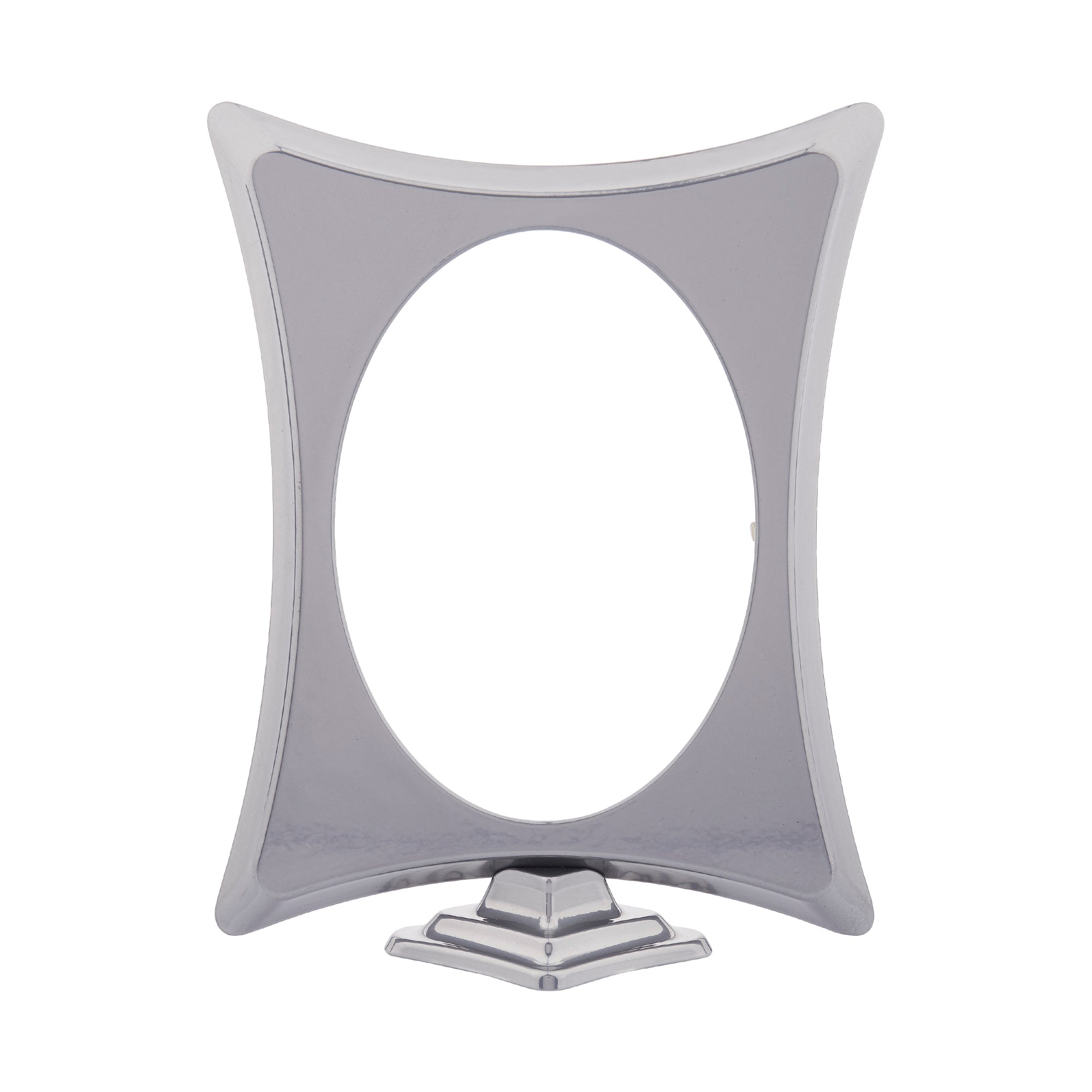 Oval Aluminium Photo Frame 13x18cm with Support