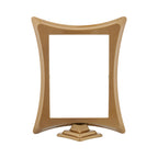 Rectangular Aluminium Photo Frame 13x18cm with Support