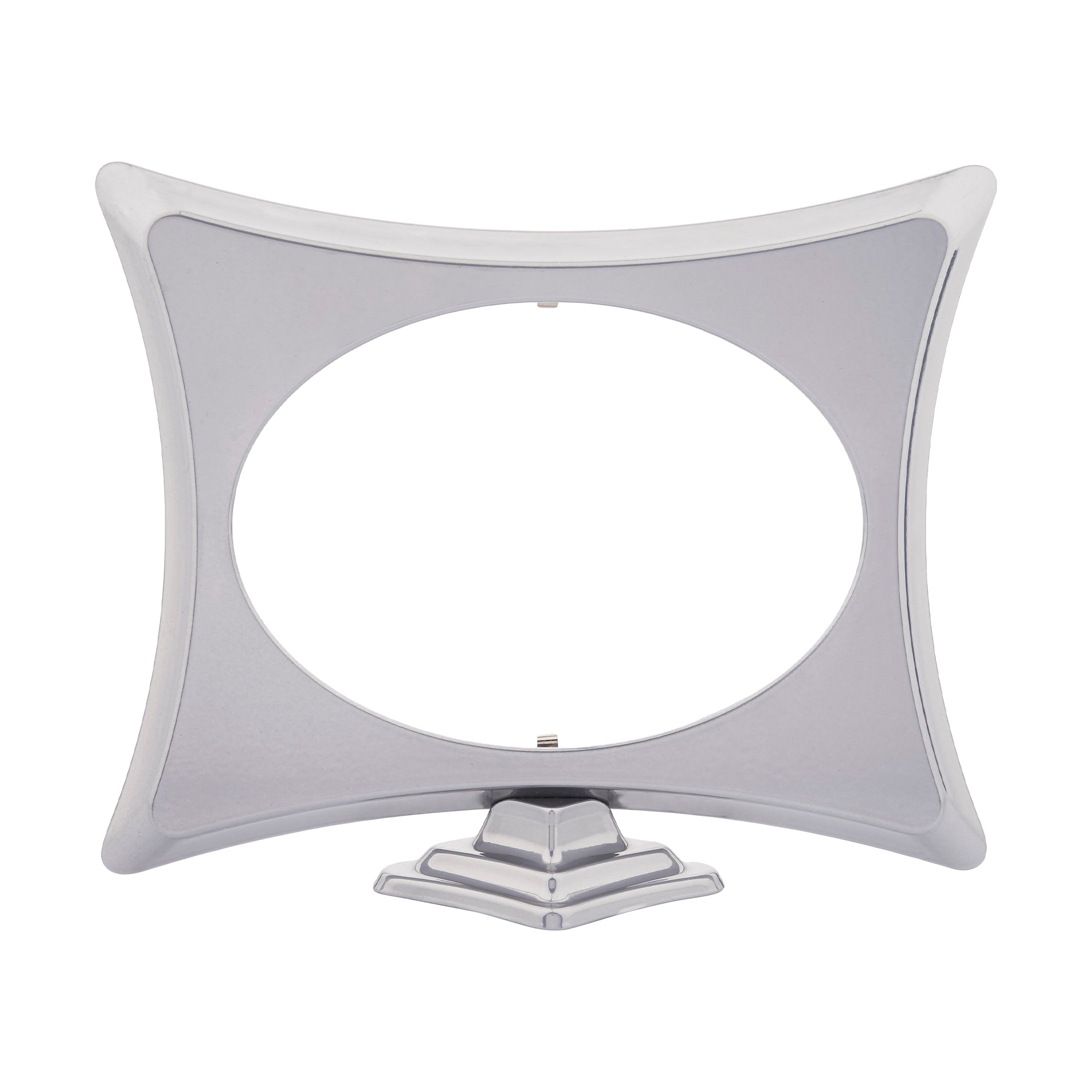 Oval Aluminium Photo Frame 13x18cm with Support