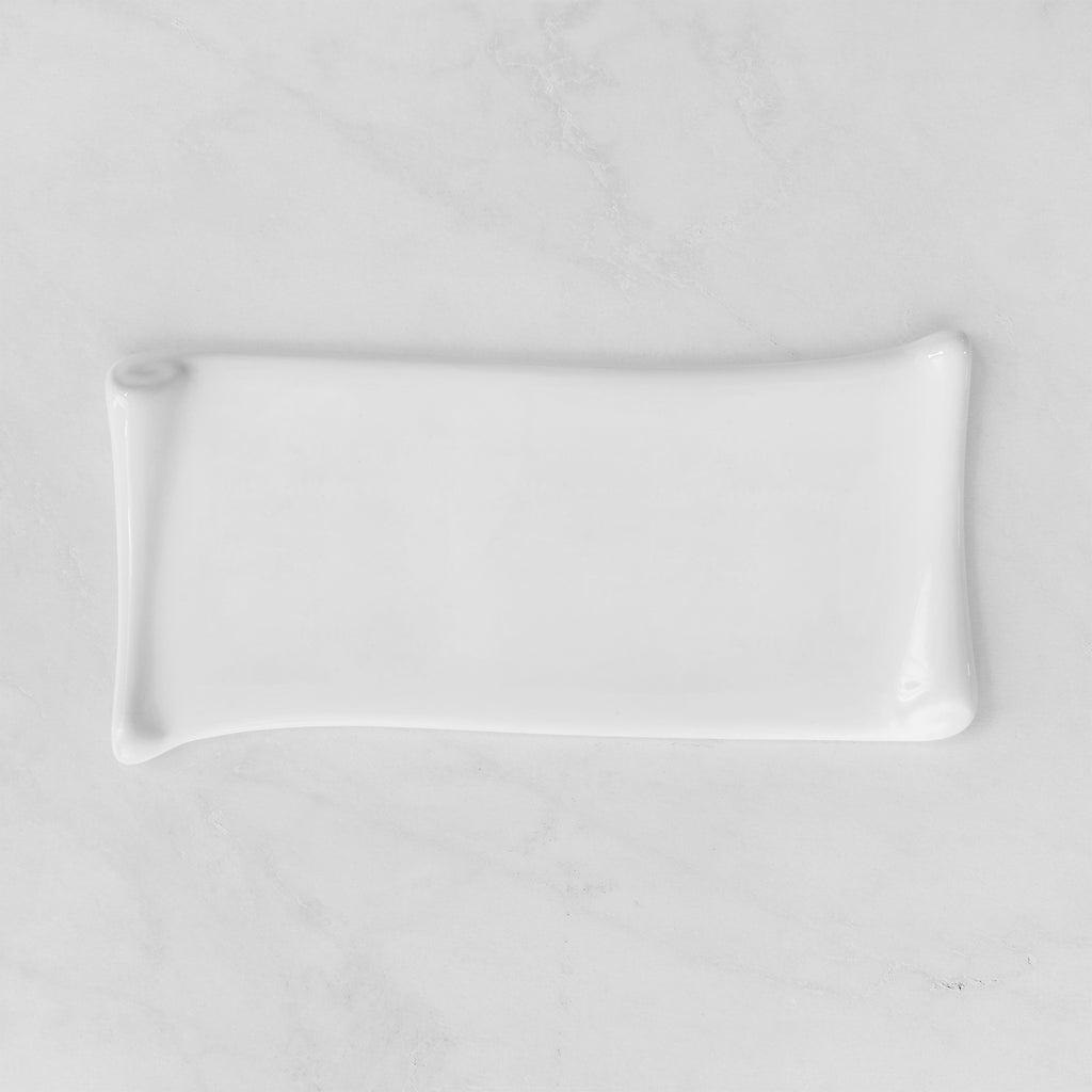 Targa commemorativa in ceramica, 9 x 19 cm – Porcellana di papiro per lapidi