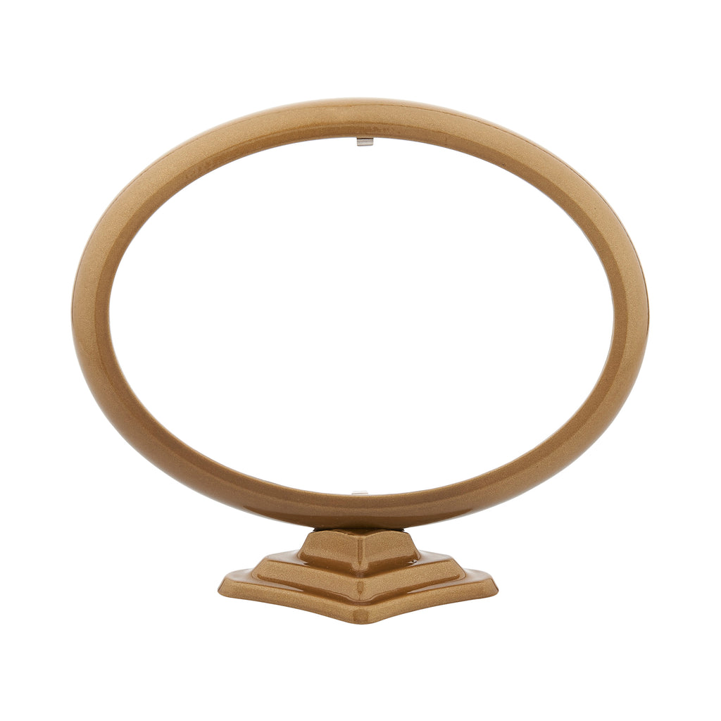 Oval Aluminium Photo Frame 13x18cm with Support