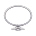 Oval Aluminium Photo Frame 13x18cm with Support