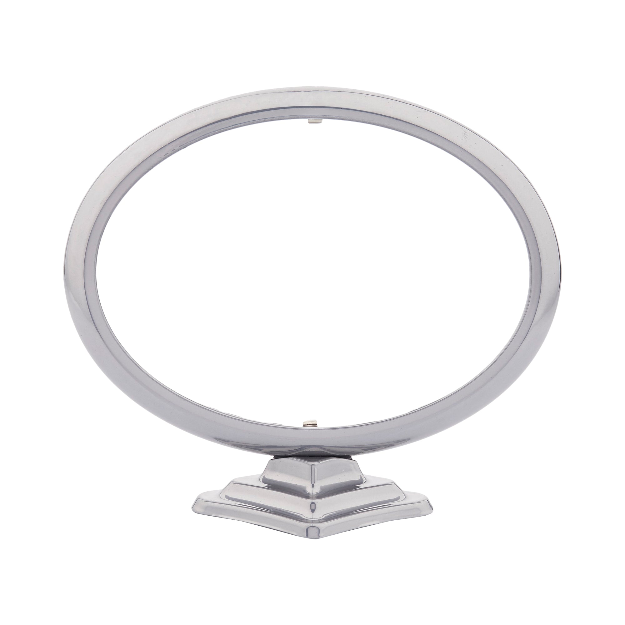 Oval Aluminium Photo Frame 13x18cm with Support