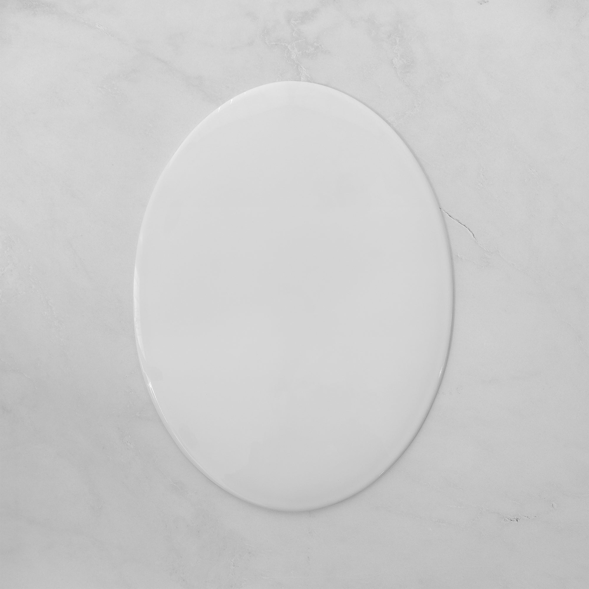 Memorial Ceramic Photo Plaque, 30 x 40 cm – Oval Porcelain for Headstones