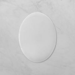 Memorial Ceramic Photo Plaque, 18 x 24 cm – Oval Porcelain for Headstones