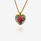 Collana d'Oro a Forma di Cuore per Ceneri - Gioielli Commemorativi