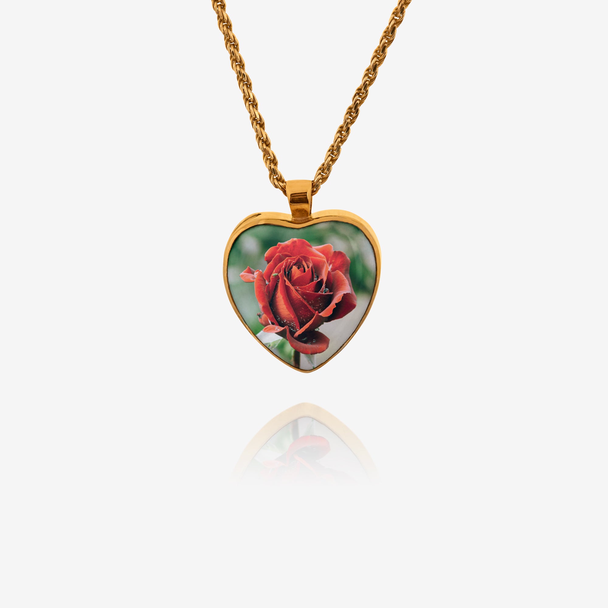 Collana d'Oro a Forma di Cuore per Ceneri - Gioielli Commemorativi