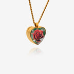 Collana d'Oro a Forma di Cuore per Ceneri - Gioielli Commemorativi