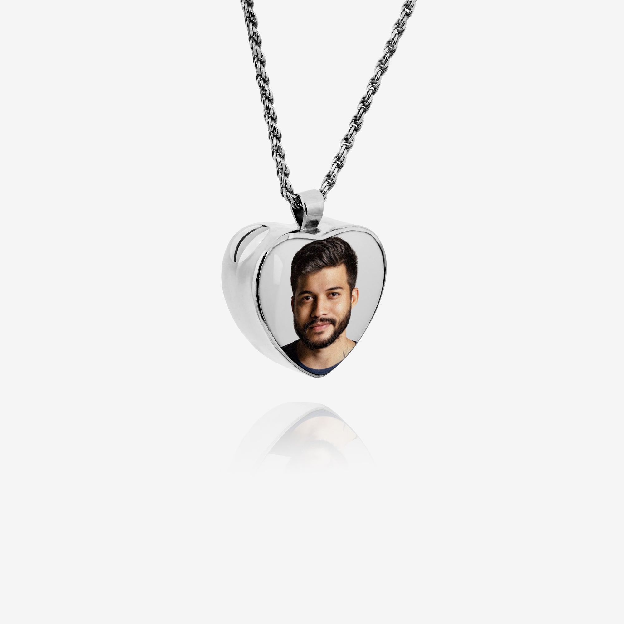 Collana a Cuore in Argento per Ceneri – Gioielleria Commemorativa