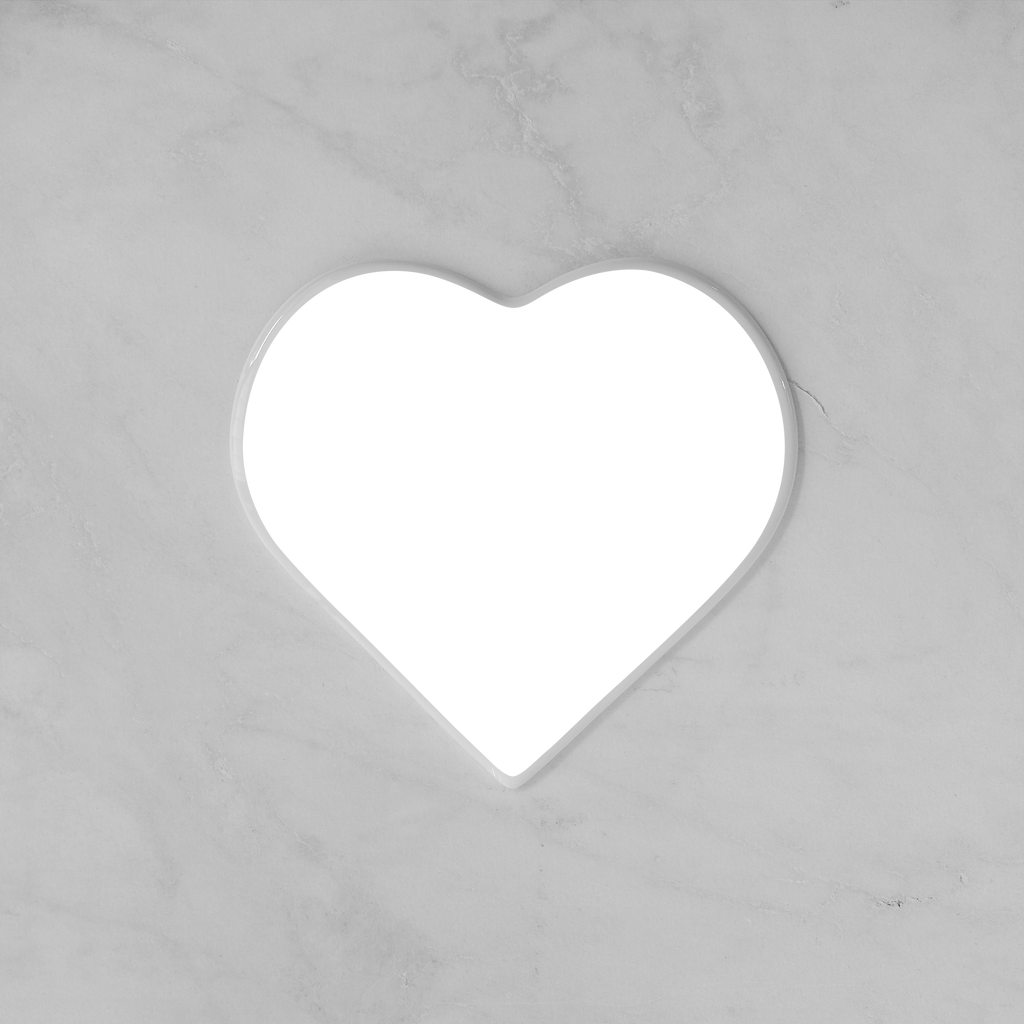 Memorial Ceramic Photo Plaque, 13 cm wide – Heart Shaped Porcelain for Headstones