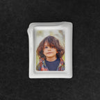 Memorial Ceramic Photo Plaque, 14 x 19 cm – Framed Porcelain for Headstones