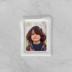 Memorial Ceramic Photo Plaque, 14 x 19 cm – Framed Porcelain for Headstones