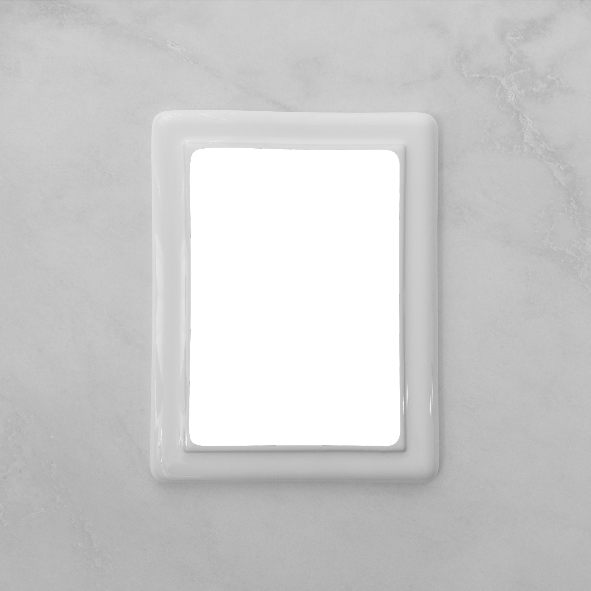 Memorial Ceramic Photo Plaque, 18 x 23 cm – Framed Porcelain for Headstones