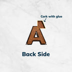 Silver Letters and Numbers, 3 cm high