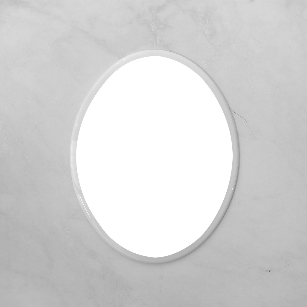 Memorial Ceramic Photo Plaque, 24 x 30 cm – Oval Porcelain for Headstones