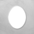 Memorial Ceramic Photo Plaque, 24 x 30 cm – Oval Porcelain for Headstones