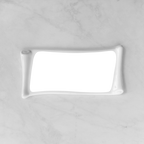 Memorial Ceramic Photo Plaque, 13 x 26 cm – Papyrus Porcelain for Headstones