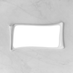 Memorial Ceramic Photo Plaque, 14 x 29 cm – Papyrus Porcelain for Headstones