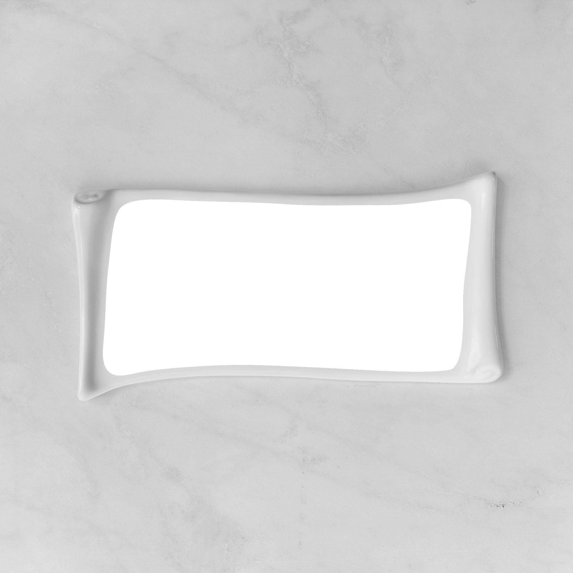 Memorial Ceramic Photo Plaque, 14 x 29 cm – Papyrus Porcelain for Headstones