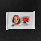 Memorial Ceramic Photo Plaque, 16 x 25 cm – Papyrus Porcelain for Headstones