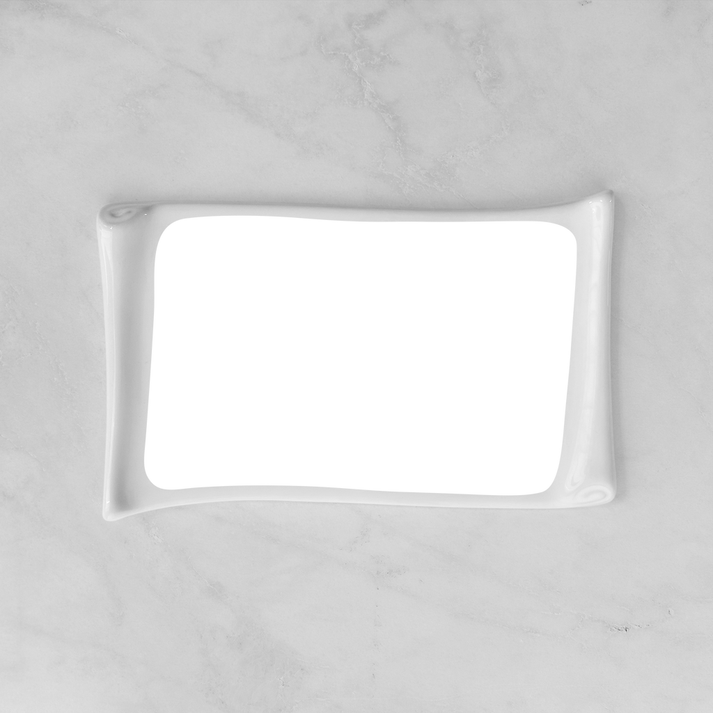 Memorial Ceramic Photo Plaque, 16 x 25 cm – Papyrus Porcelain for Headstones