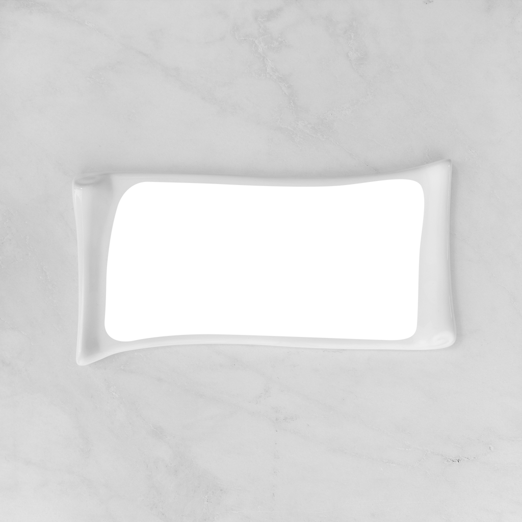 Memorial Ceramic Photo Plaque, 17 x 34 cm – Papyrus Porcelain for Headstones