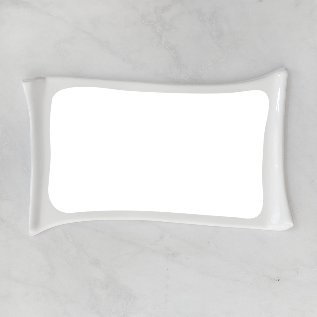 Memorial Ceramic Photo Plaque, 30 x 49 cm – Papyrus Porcelain for Headstones