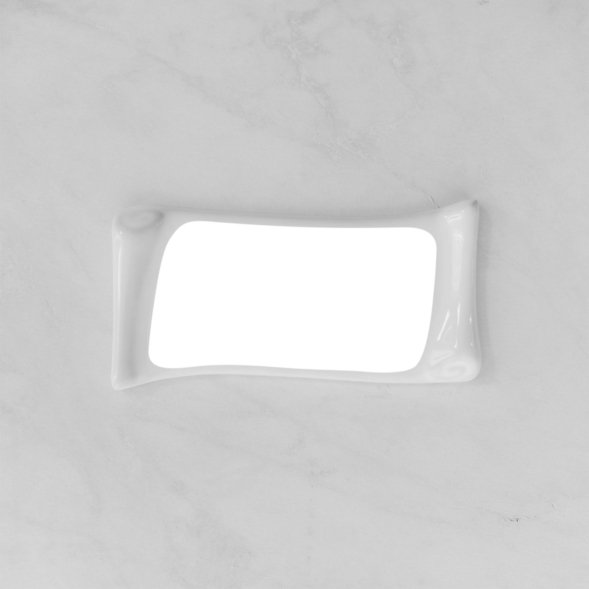 Targa fotografica commemorativa in ceramica, 6 x 12 cm – Porcellana di papiro per lapidi