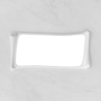 Targa commemorativa in ceramica, 9 x 19 cm – Porcellana di papiro per lapidi