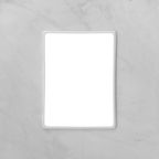 Memorial Ceramic Photo Plaque, 13 x 18 cm – Rectangular Porcelain for Headstones