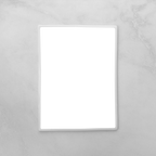 Memorial Ceramic Photo Plaque, 30 x 40 cm – Rectangular Porcelain for Headstones