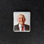 Memorial Ceramic Photo Plaque, 5 x 6 cm – Rectangular Porcelain for Headstones