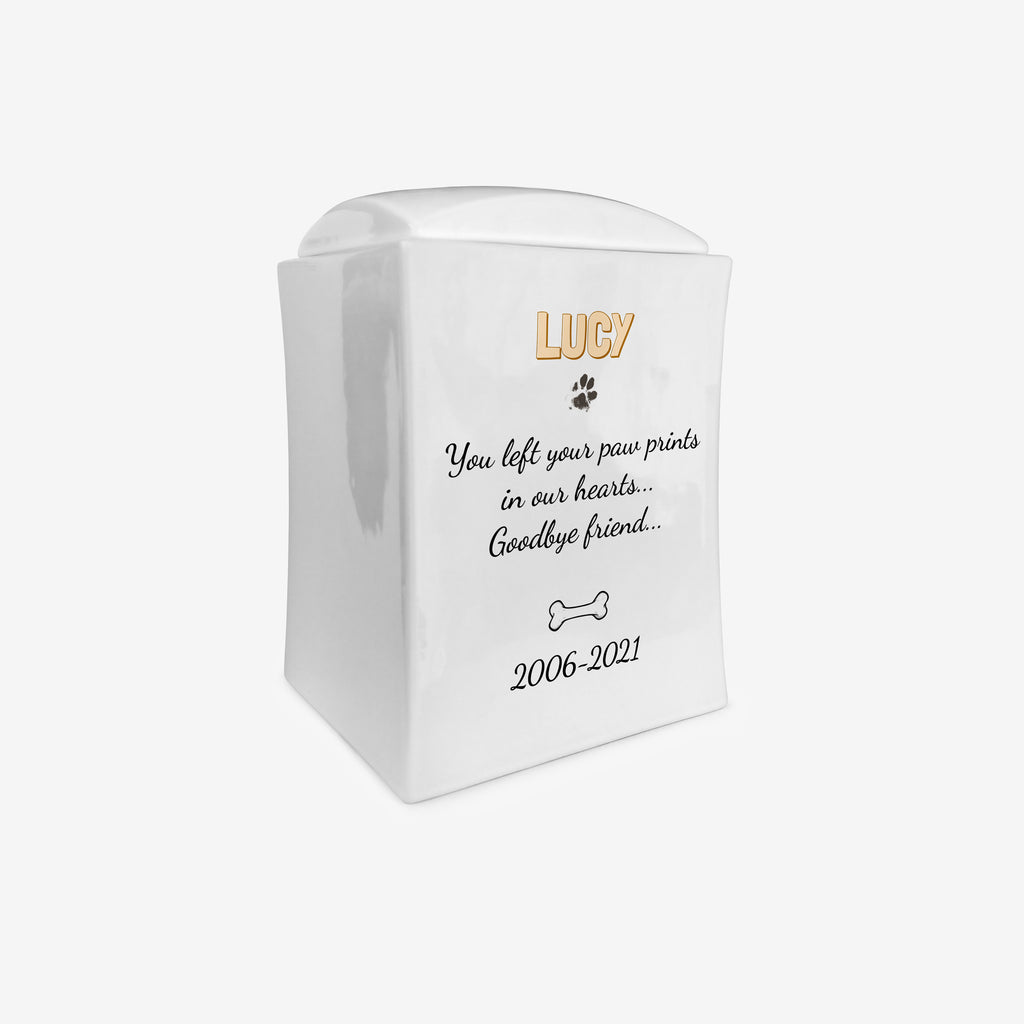 Urna per cremazione in porcellana - 6L